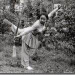 Dr. Cai's martial arts pose (1978)