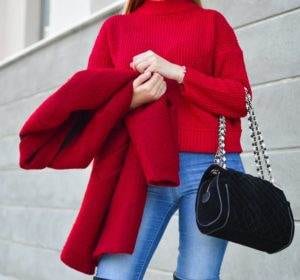 wearing red is good luck