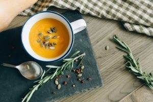 soup, warm foods, SAD
