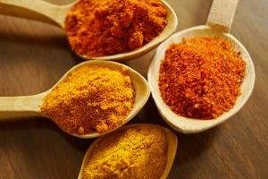 Turmeric Cinnamon herbs for SIBO