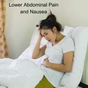 Lower abdomen pain on one side can be a sign of ovarian cyst.