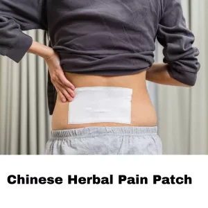 Chinese herbal pain patch can help low back pain