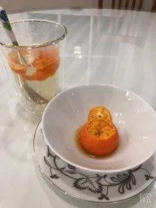 Tangerine skin tea