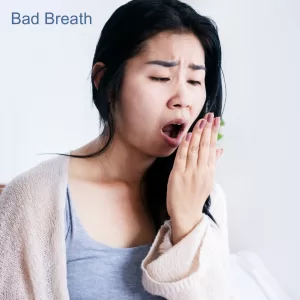 Acupuncture and herbs can help bad breath